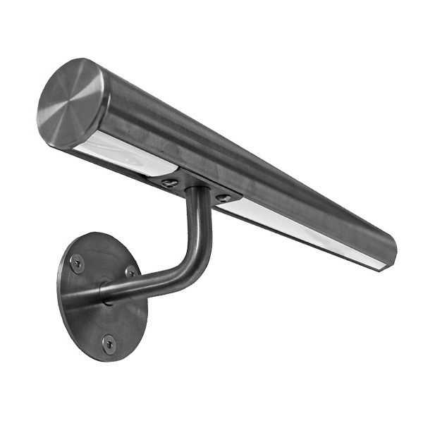 INOX margu lenteris ar LED apgaismojumu