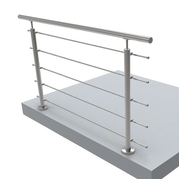 INOX ar horizontāliem šķērsstieņiem
